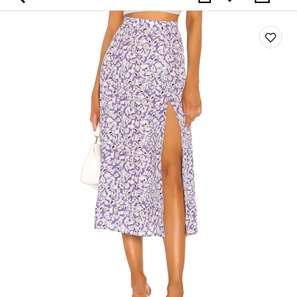RESA Skatie High Slit Skirt